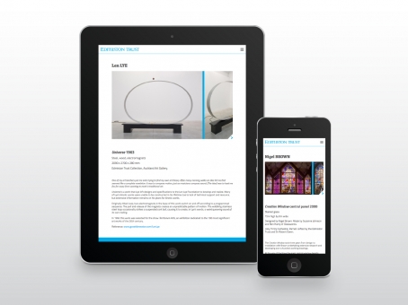 The Edmiston Trust responsive website design