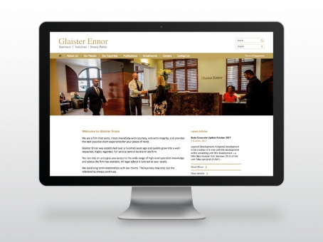 Glaister Ennor website