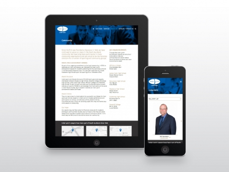 Inder Lynch Lawyers responsive website design