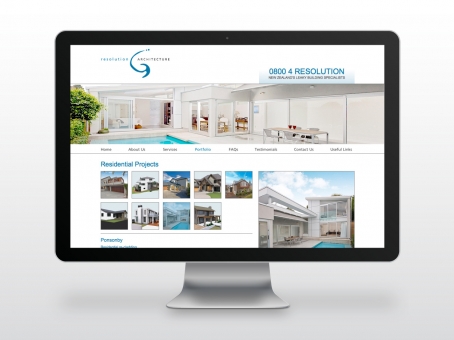 Resolution Architecture website