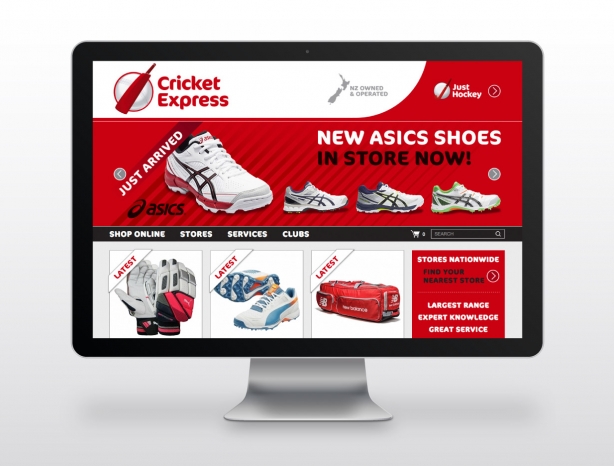 Cricket Express ecommerce website